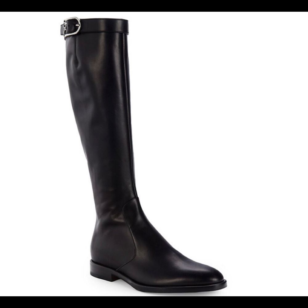 SERGIO ROSSI
Leather Knee-High Boots